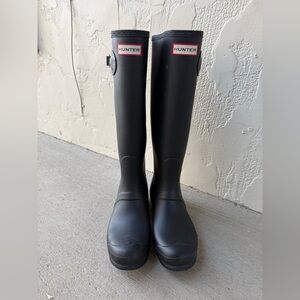Hunter Women's Original Tall Black Rain Boots